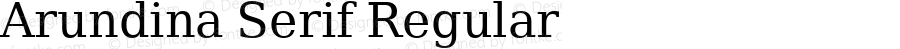 Arundina Serif Regular