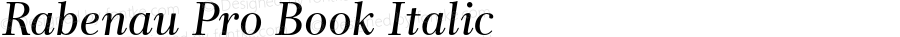 RabenauPro-BookItalic