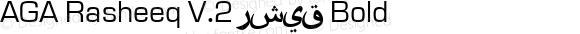 AGA Rasheeq V.2 رشيق Bold