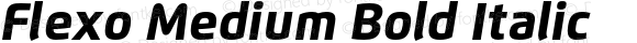 Flexo Medium Bold Italic