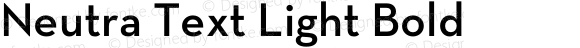 Neutra Text Light Bold