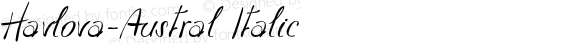 Havlova-Austral Italic