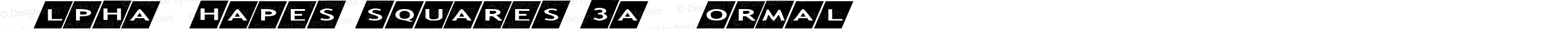AlphaShapes squares 3a Normal