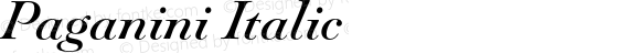 Paganini Italic