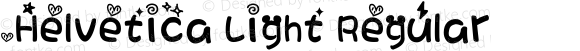 .Helvetica Light Regular