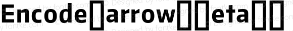 EncodeNarrow-Beta26 700 Bold Regular