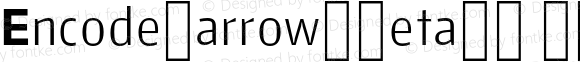 EncodeNarrow-Beta26 200 Light Regular