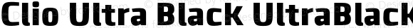 Clio Ultra Black UltraBlack
