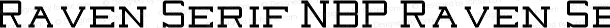 Raven Serif NBP Raven Serif NBP