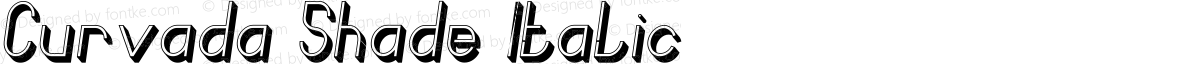 Curvada Shade Italic