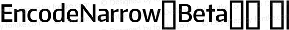 EncodeNarrow-Beta34 600 SemiBold