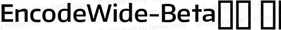 EncodeWide-Beta36 600 SemiBold