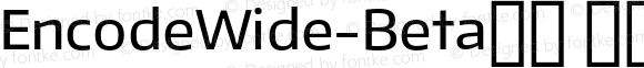 EncodeWide-Beta36 500 Medium Regular