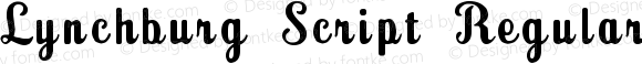 Lynchburg Script