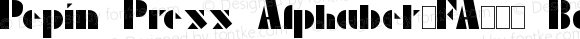 Pepin Press Alphabet-FA283 Bold