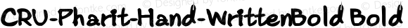 CRU-Pharit-Hand-WrittenBold Bold