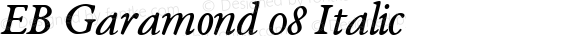 EB Garamond 08 Italic