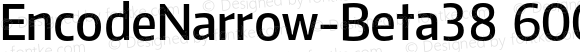 EncodeNarrow-Beta38 600 SemiBold