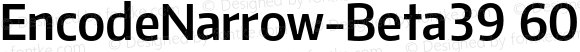 EncodeNarrow-Beta39 600 SemiBold