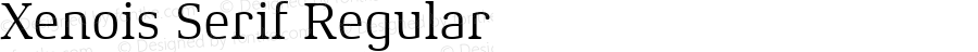 Xenois Serif Regular