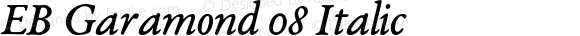 EB Garamond 08 Italic