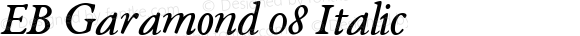 EB Garamond 08 Italic