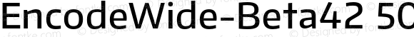 EncodeWide-Beta42 500 Medium Regular
