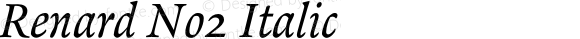 Renard No2 Italic