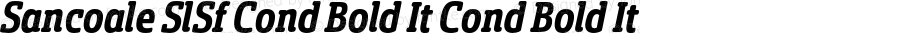 Sancoale SlSf Cond Bold It Cond Bold It