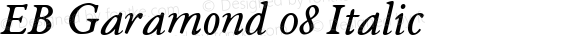 EB Garamond 08 Italic