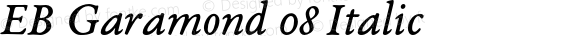 EB Garamond 08 Italic