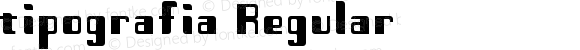tipografia Regular