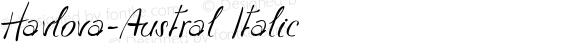 Havlova-Austral Italic