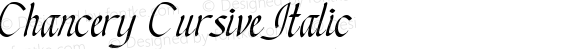 Chancery Cursive Italic