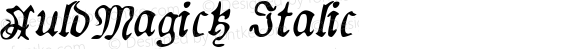 AuldMagick Italic