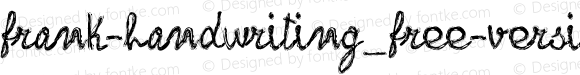 frank-handwriting_free-version Regular