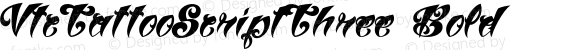 VtcTattooScriptThree Bold