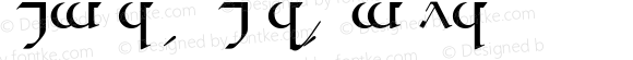 Tengwar Quenya-A Regular