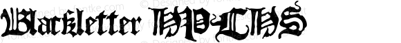 Blackletter HPLHS