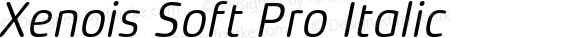 Xenois Soft Pro Italic