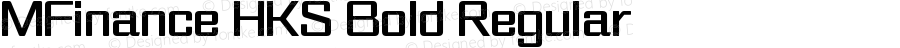 MFinance HKS Bold Regular Version 3.0