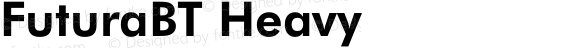 FuturaBT Heavy mfgpctt-v1.52 Tuesday, January 12, 1993 3:42:48 pm (EST)