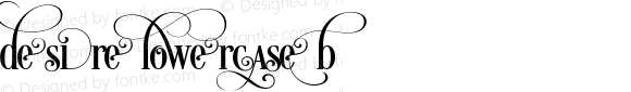 Desire Lowercase 1