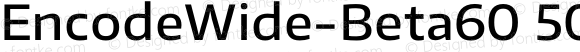EncodeWide-Beta60 500 Medium Regular