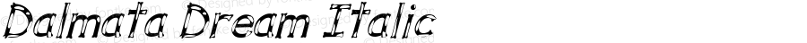 Dalmata Dream Italic