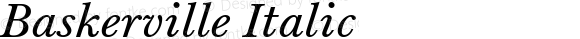 Baskerville Italic