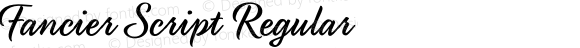 Fancier Script Regular