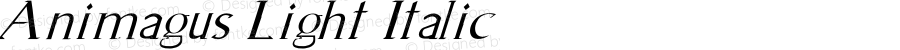 Animagus Light Italic