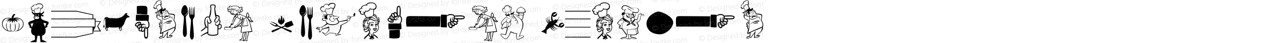 ChefScript Dingbats Regular