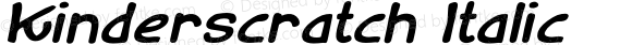 Kinderscratch-Italic